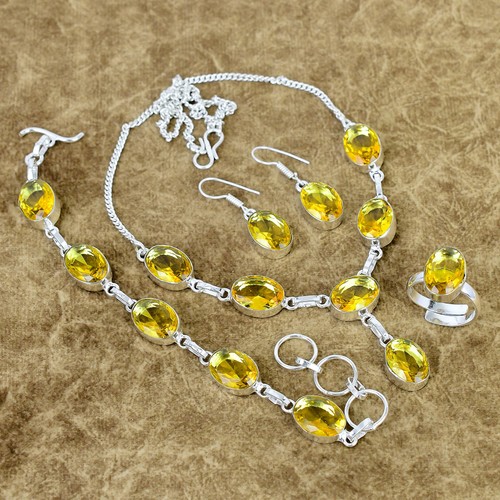 Natural citrine 925 sterling - 925,