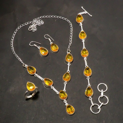 Citrine 925 sterling - citrine,