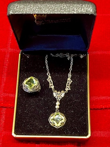 Stunning antique sterling - stunning,