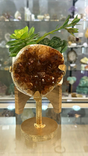 Citrine stand from - from, brazil