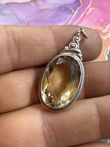 Antique art deco citrine cm - citrine, 4