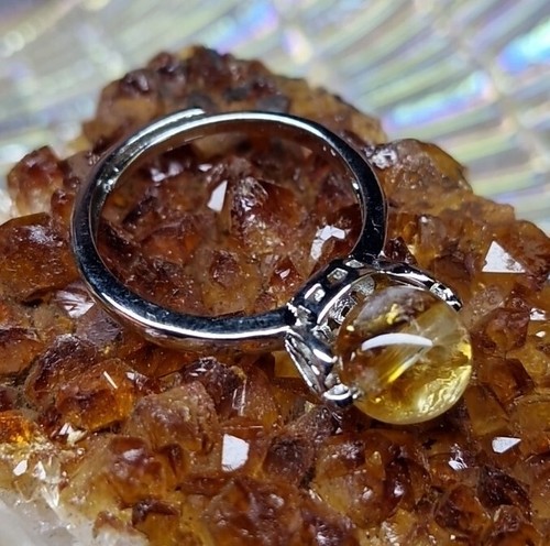 Beautiful citrine crystal bead - beautiful,