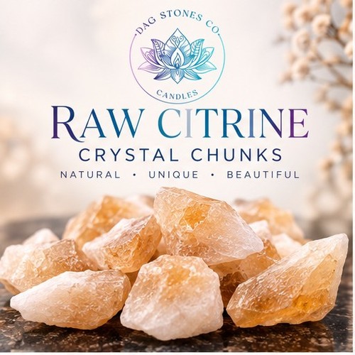 Natural raw citrine - raw,