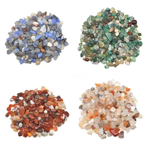 Crystal gemstone chips natural - crystal,