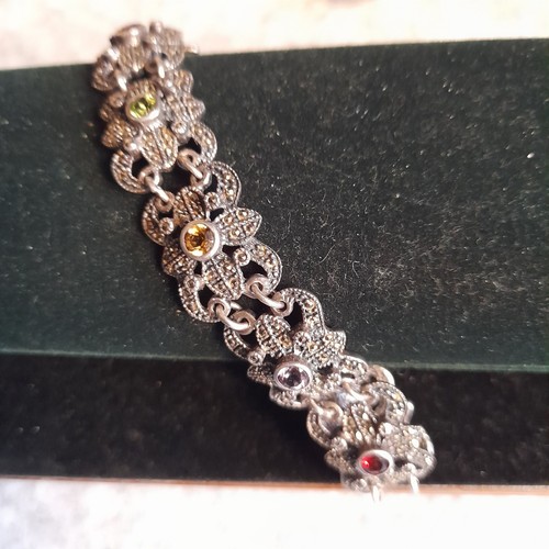 Art deco style marcasite - deco,