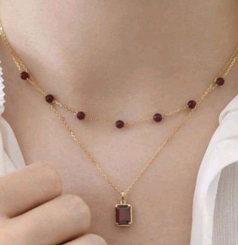 Bnwt brown amber citrine - brown,