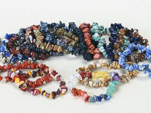 Natural stone bracelet - natural,