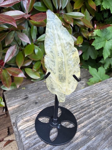 Citrine feather stand included - citrine,