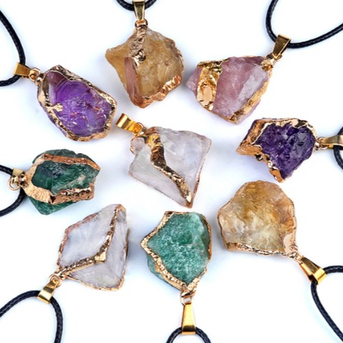 Mixed raw rough crystal - mixed,