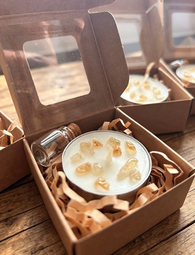 Citrine crystal tea - citrine,