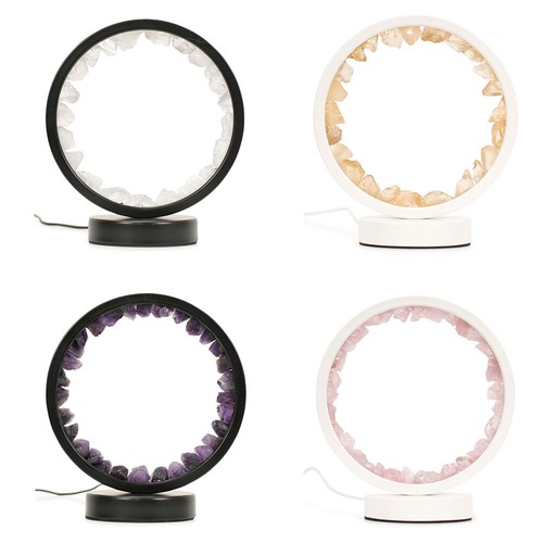 Natural crystal lamp - natural,