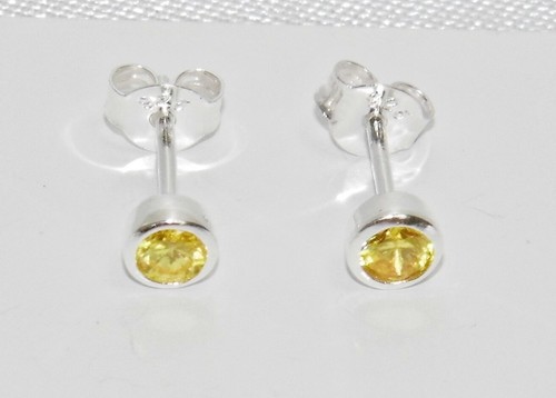 Sterling silver 925 citrine - silver,