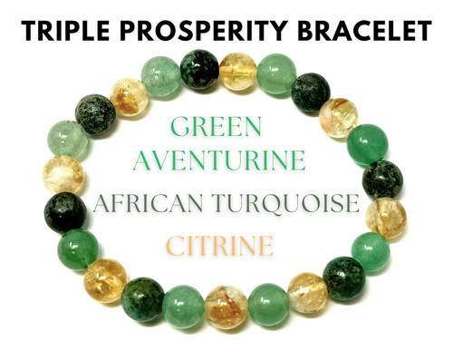 Triple prosperity bracelet - triple,