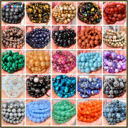 Gemstone beads semi precious - gemstone,