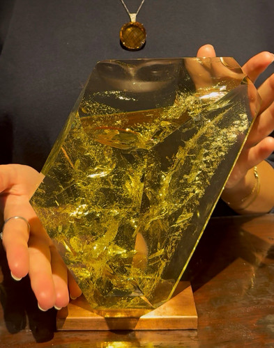 Gem quality citrine - gem,