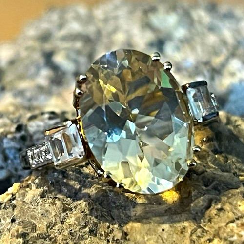 Vintage citrine 9ct - vintage,